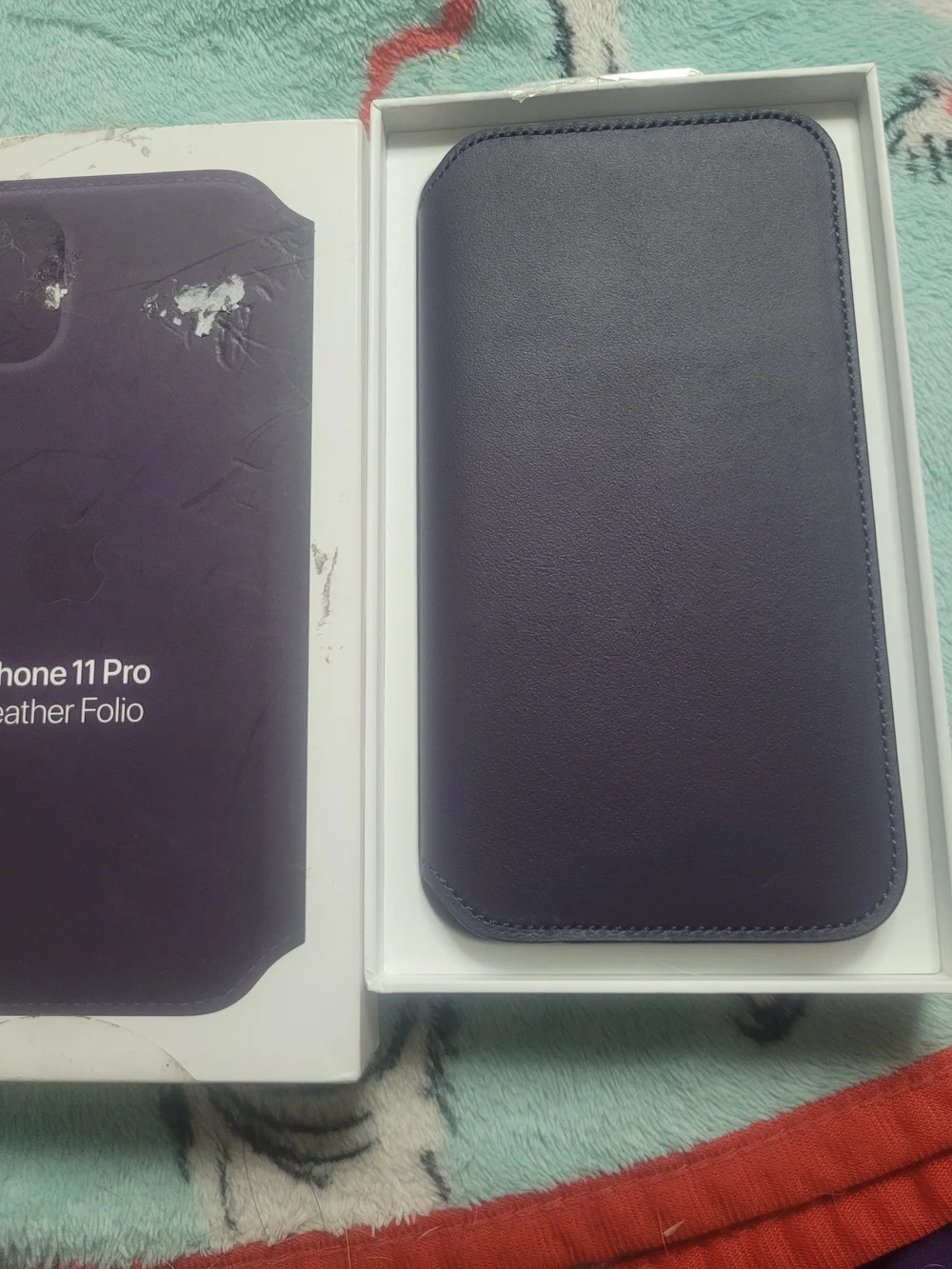 Apple iPhone 11 Pro Leather Folio Case - Purple